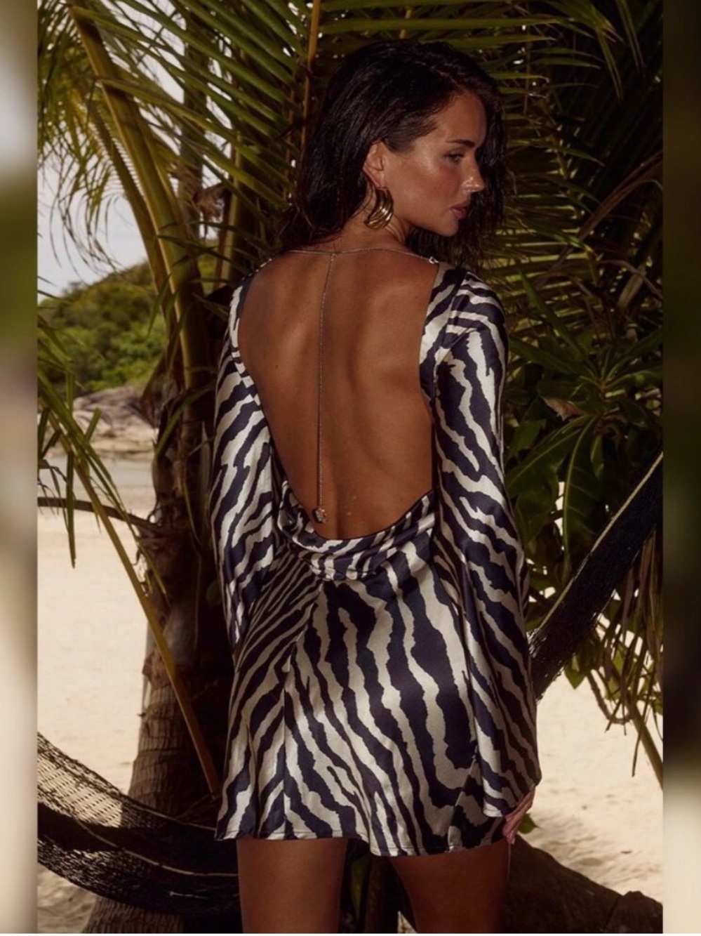 Runaway the Label - Xaria Zebra Print Mini Dress Size XS Brand New Tags On